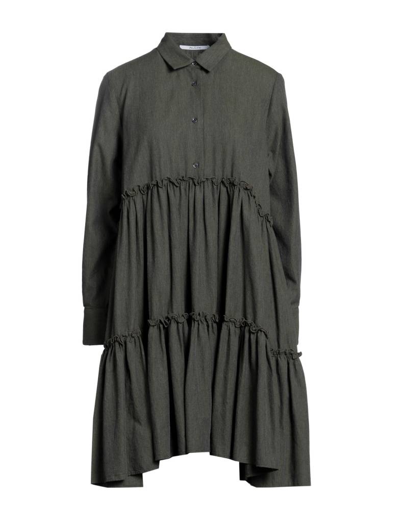 AGLINI Mini-kleid Damen Militärgrün von AGLINI