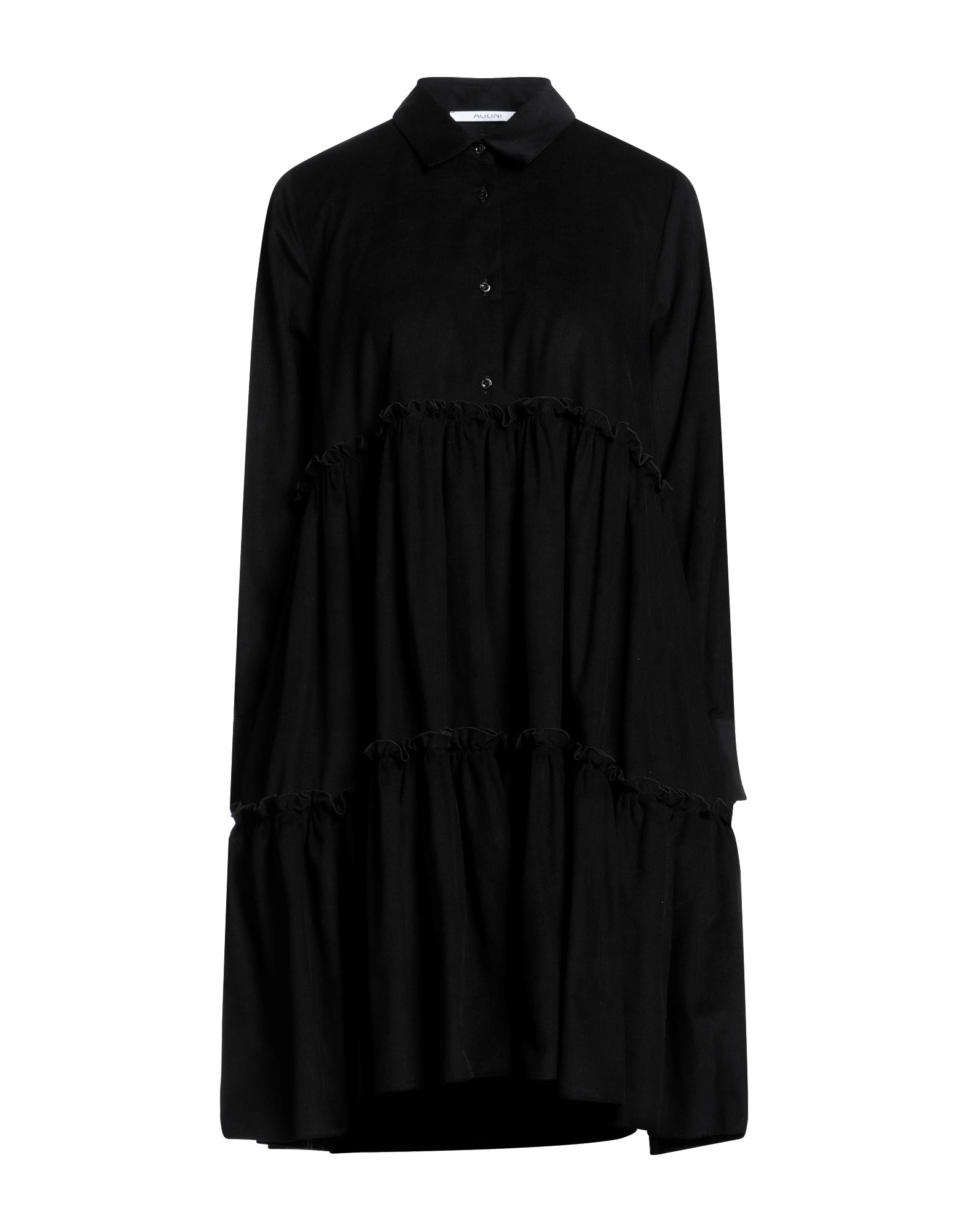 AGLINI Midi-kleid Damen Schwarz von AGLINI