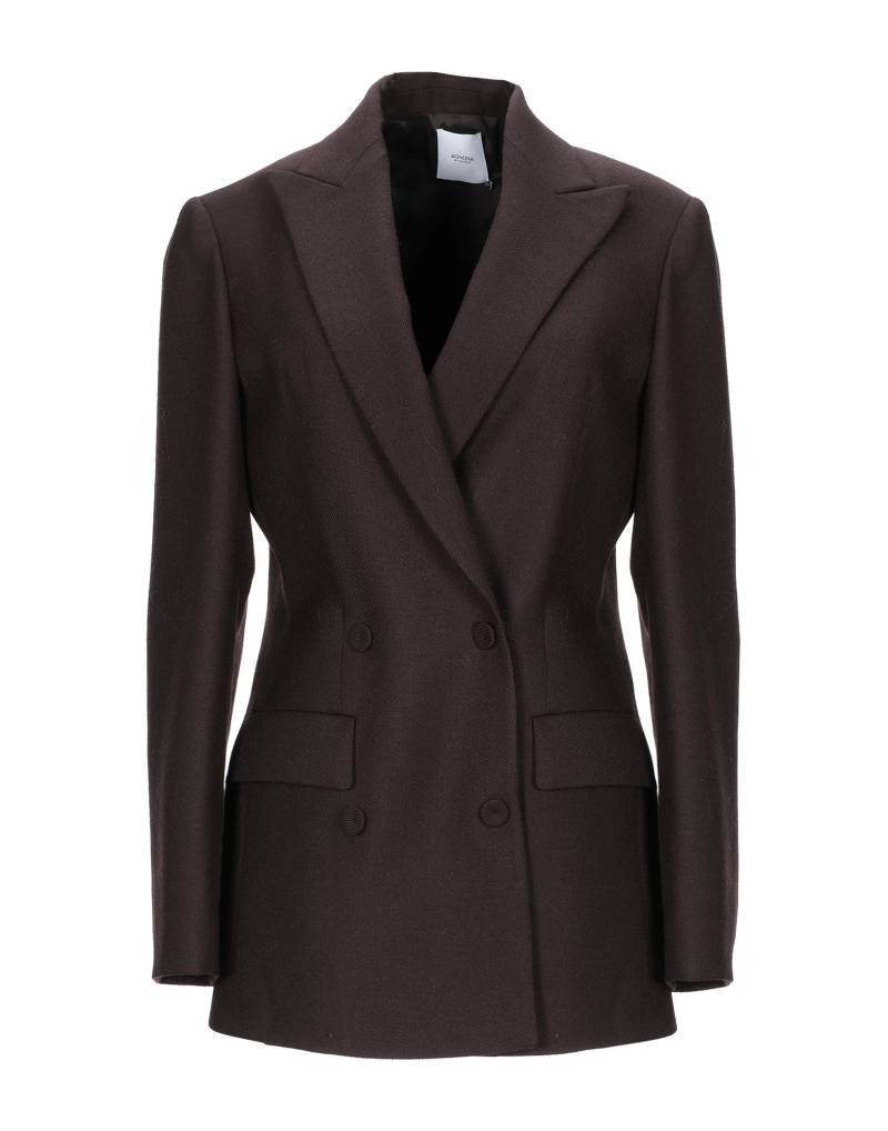 AGNONA Blazer Damen Dunkelbraun von AGNONA