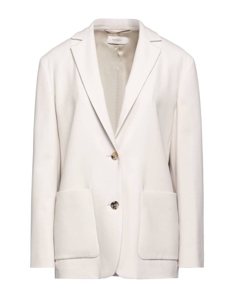 AGNONA Blazer Damen Hellgrau von AGNONA