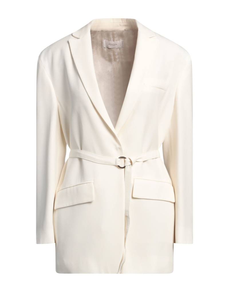 AGNONA Blazer Damen Off white von AGNONA
