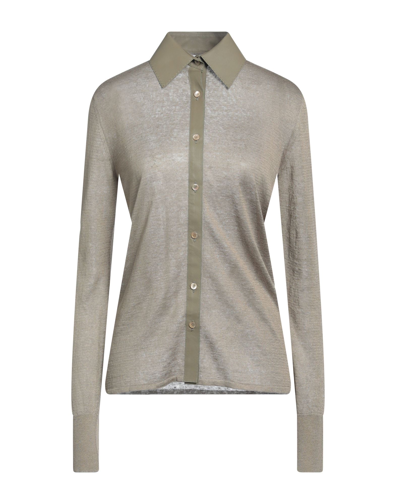 AGNONA Hemd Damen Khaki von AGNONA