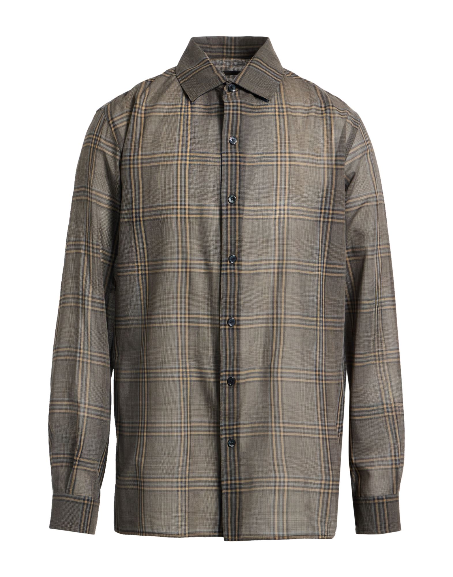 AGNONA Hemd Herren Braungrau von AGNONA