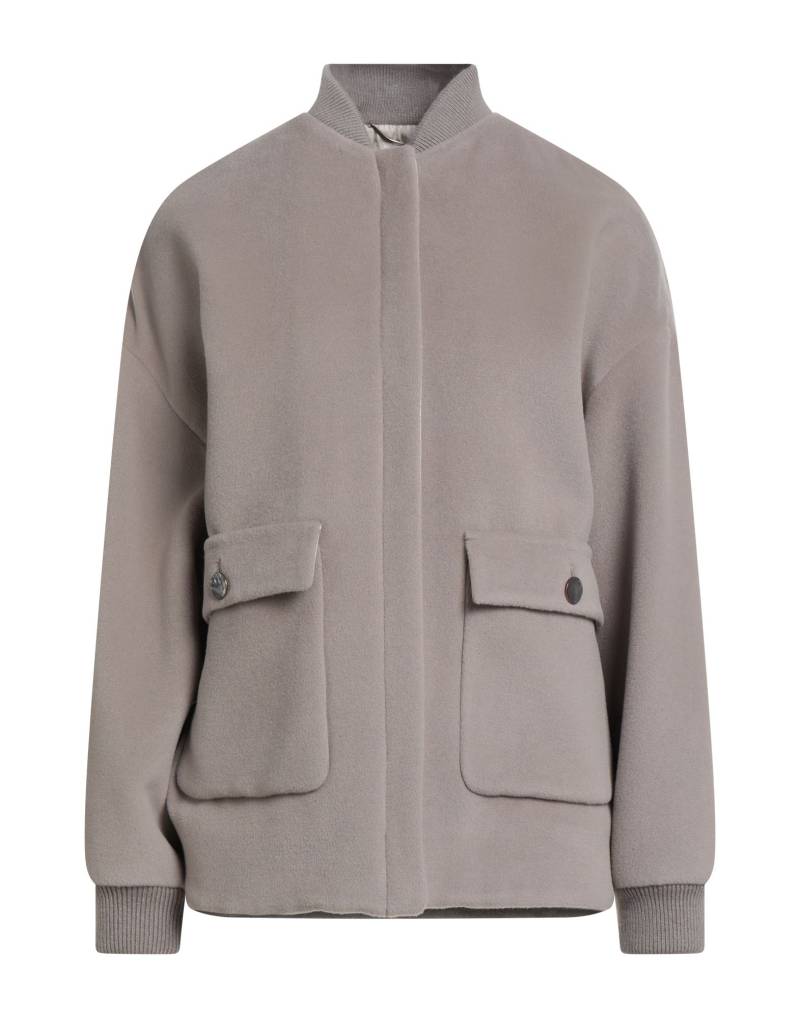 AGNONA Jacke & Anorak Damen Hellgrau von AGNONA