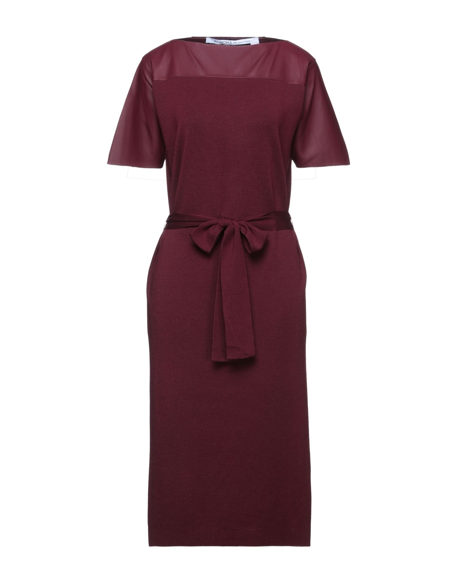 AGNONA Midi-kleid Damen Bordeaux von AGNONA