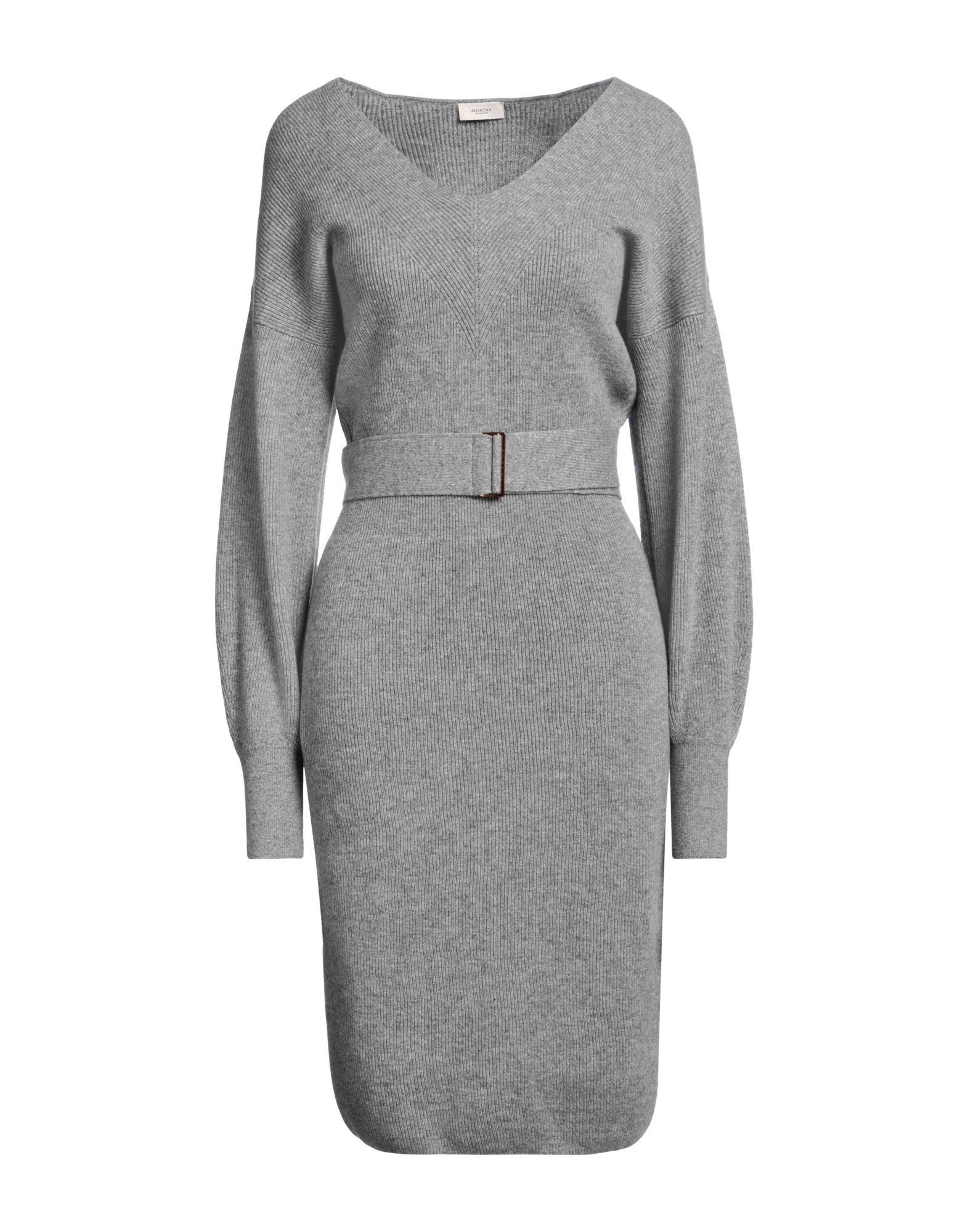 AGNONA Midi-kleid Damen Grau von AGNONA