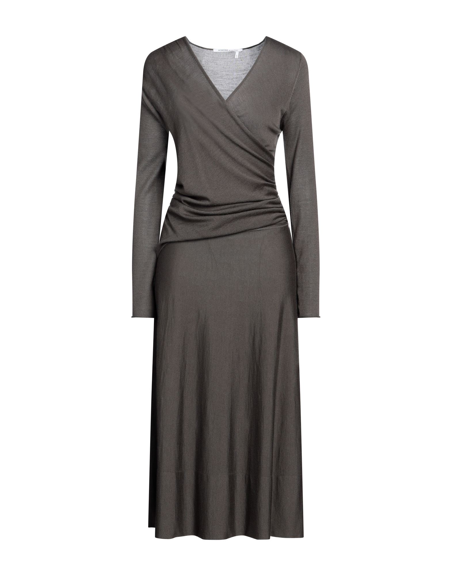 AGNONA Midi-kleid Damen Taubengrau von AGNONA