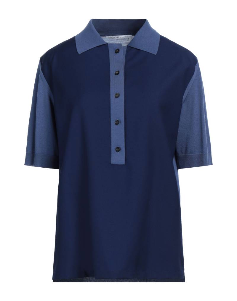 AGNONA Poloshirt Damen Blau von AGNONA