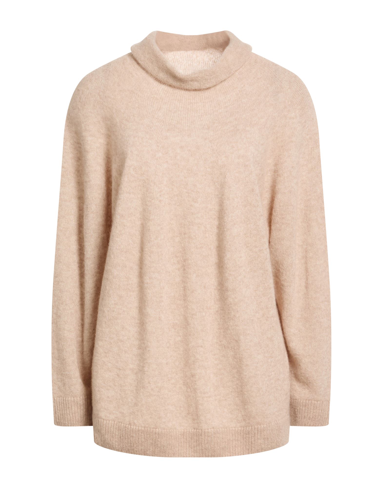 AGNONA Rollkragenpullover Damen Beige von AGNONA