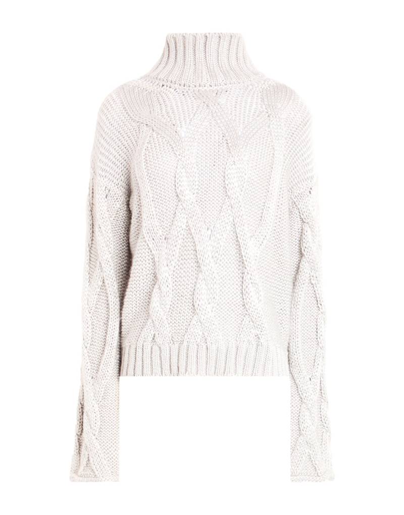 AGNONA Rollkragenpullover Damen Hellgrau von AGNONA