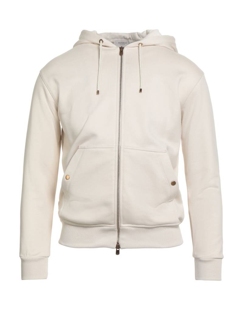 AGNONA Sweatshirt Herren Elfenbein von AGNONA