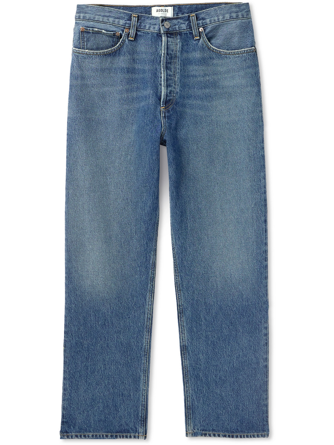 AGOLDE - 90's Straight-Leg Distressed Jeans - Men - Blue - UK/US 32 von AGOLDE