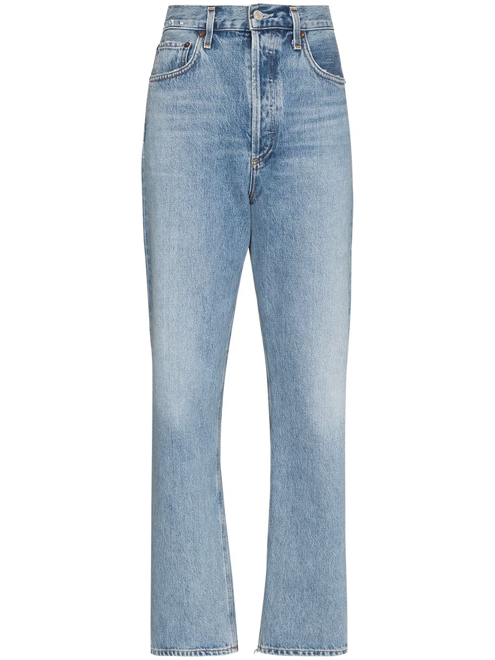 AGOLDE Gerade '90s Pinch Waist Jeans - Blau von AGOLDE