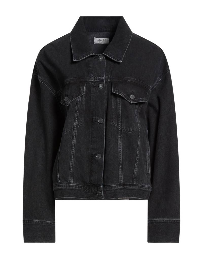 AGOLDE Jeansjacke/-mantel Damen Schwarz von AGOLDE