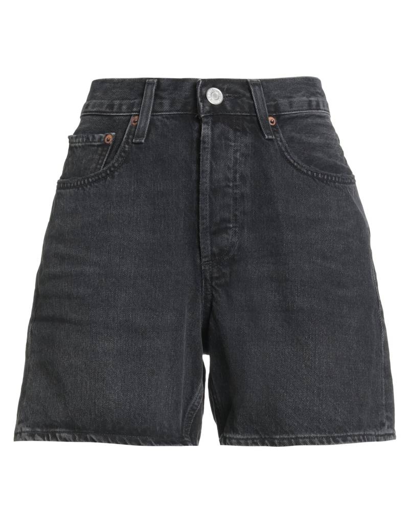 AGOLDE Jeansshorts Damen Schwarz von AGOLDE