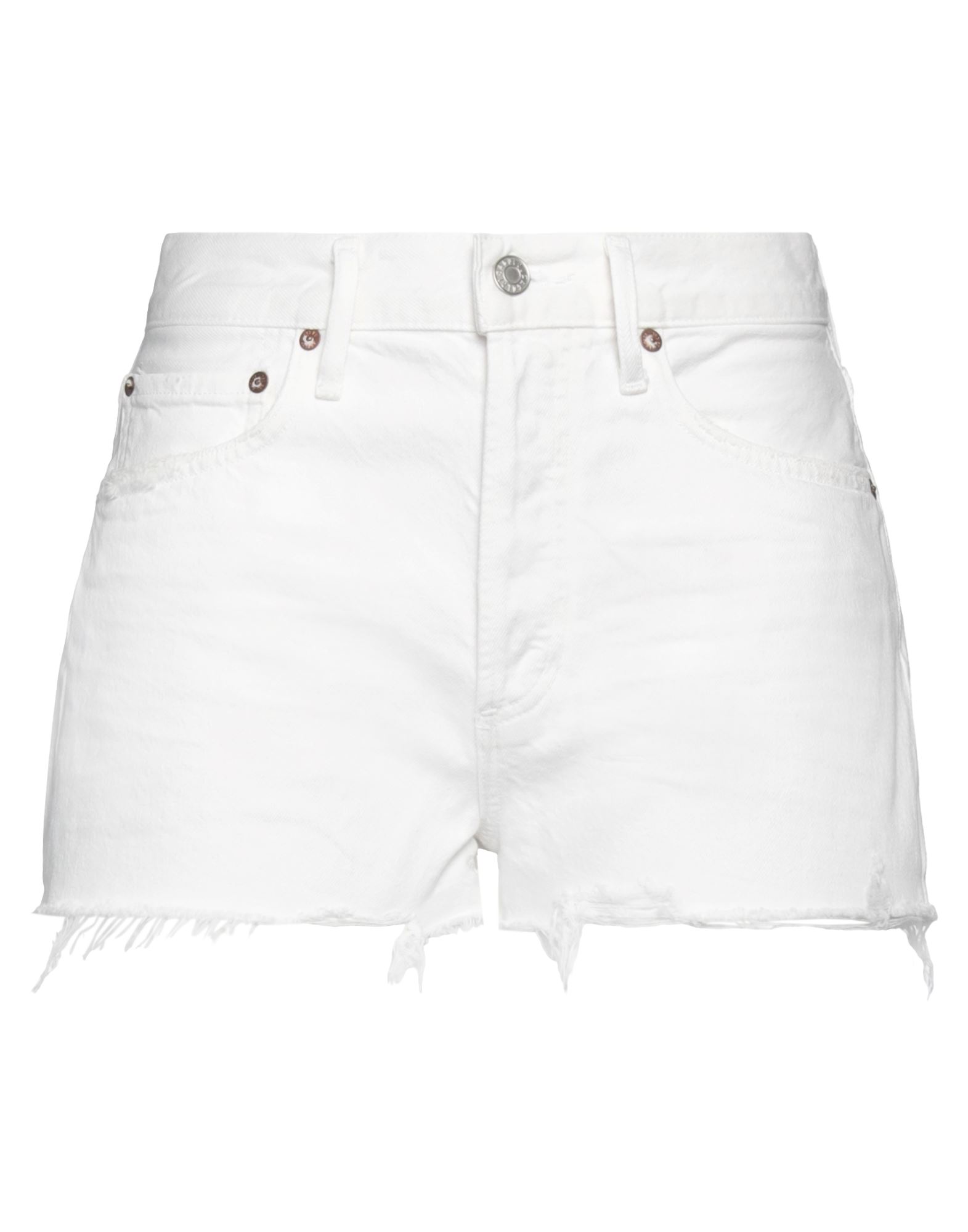 AGOLDE Jeansshorts Damen Weiß von AGOLDE