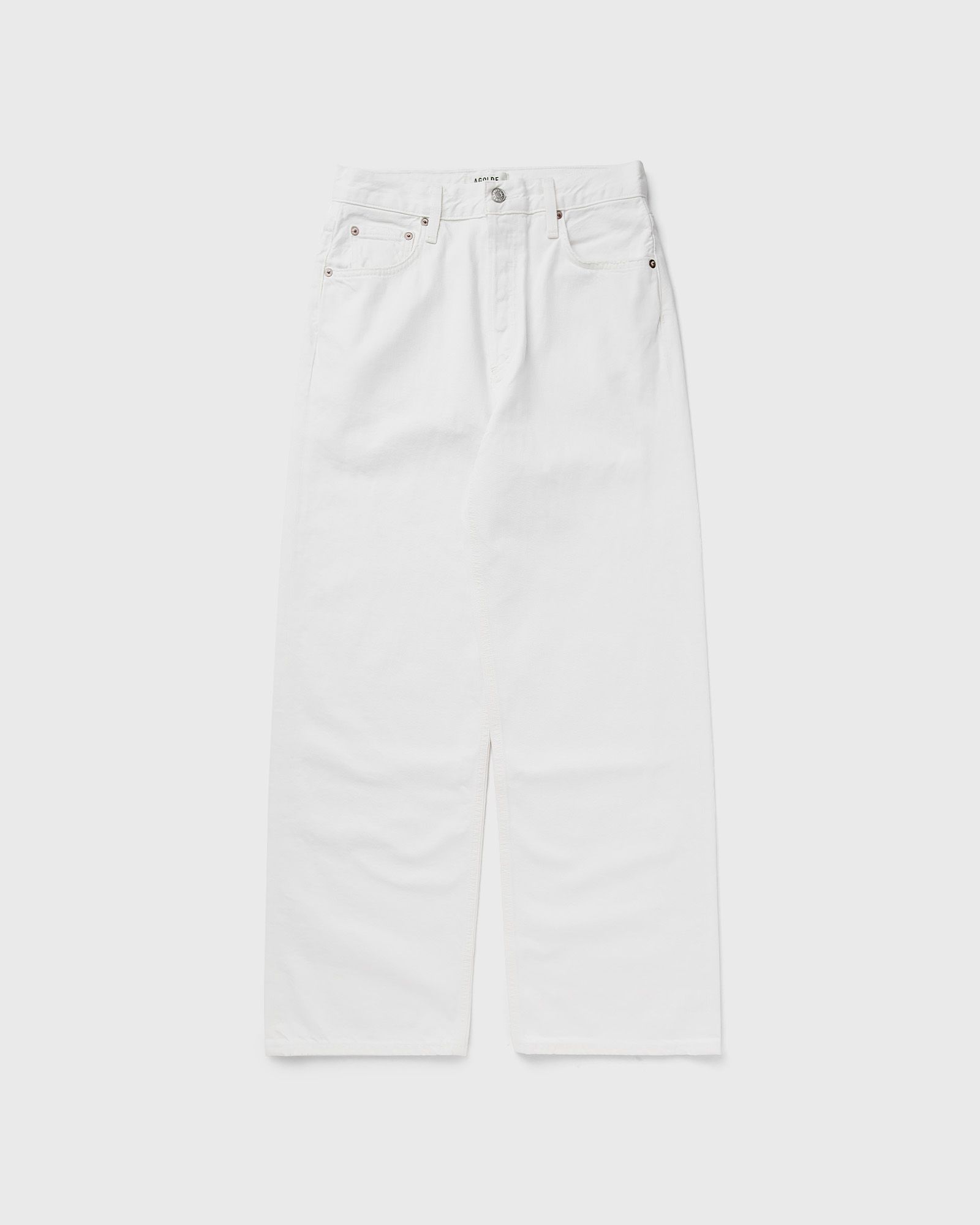 AGOLDE Low slung baggy in milkshake women Jeans white in Größe:M von AGOLDE