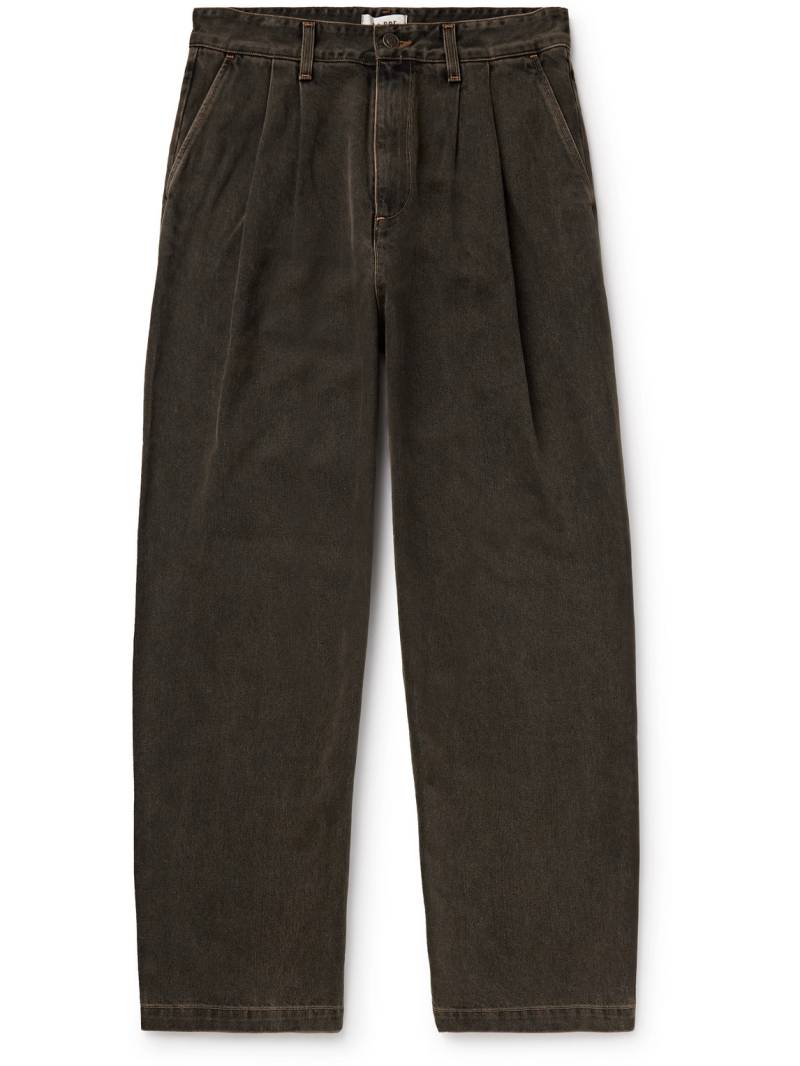 AGOLDE - Slater Straight-Leg Pleated Jeans - Men - Brown - UK/US 32 von AGOLDE