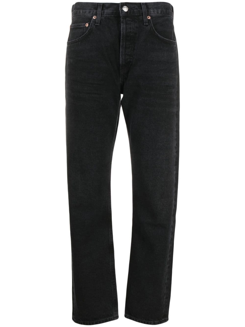 AGOLDE Straight-Leg-Jeans - Schwarz von AGOLDE