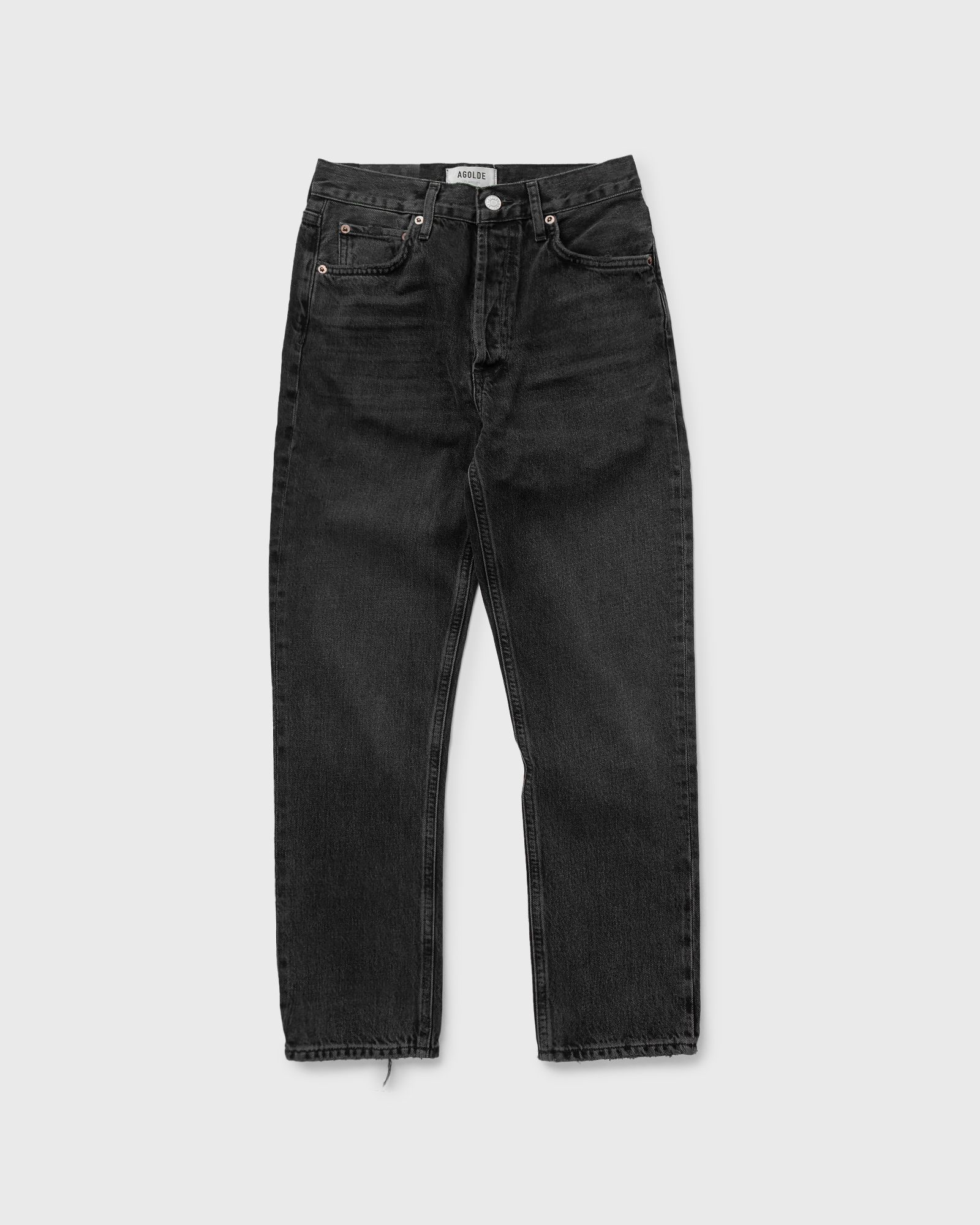 AGOLDE WMNS riley crop jeans women Jeans black in Größe:M von AGOLDE