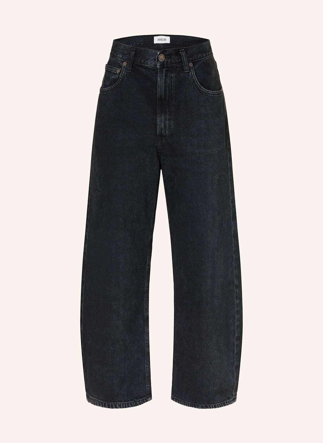 Agolde Cropped Jeans schwarz von AGOLDE