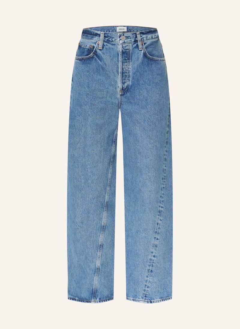 Agolde Jeans Twist Low Slung Baggy blau von AGOLDE