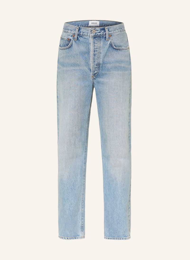 Agolde Straight Jeans 90's Pinch Waist blau von AGOLDE