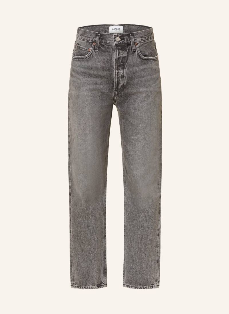 Agolde Straight Jeans 90's Pinch grau von AGOLDE