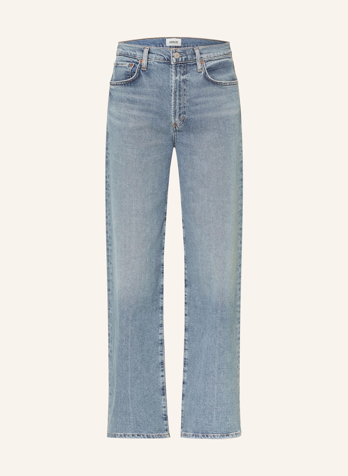Agolde Straight Jeans Harper blau von AGOLDE
