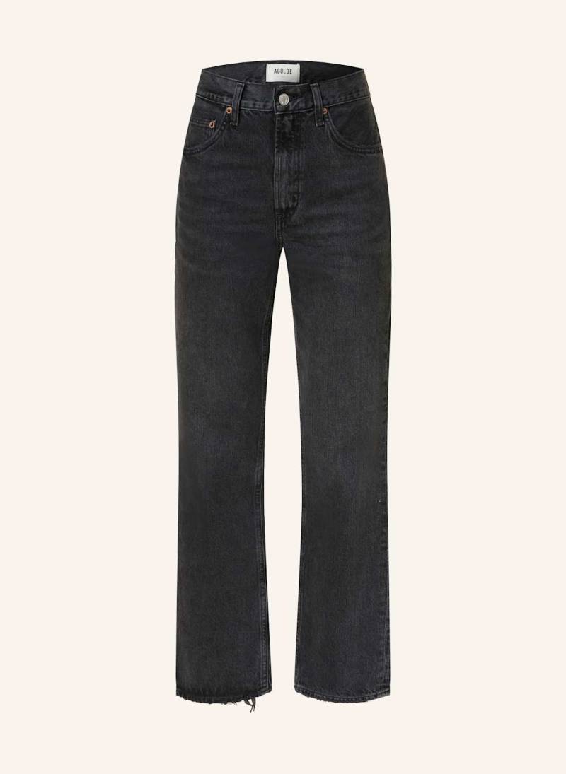 Agolde Straight Jeans Valen schwarz von AGOLDE