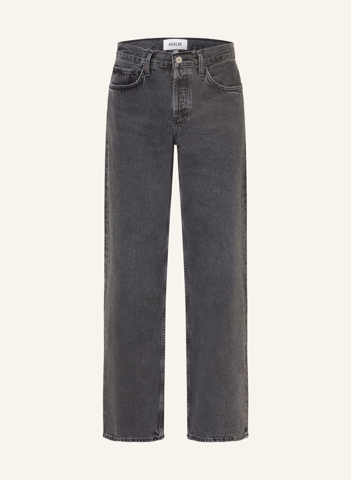 Agolde Straight Jeans schwarz von AGOLDE