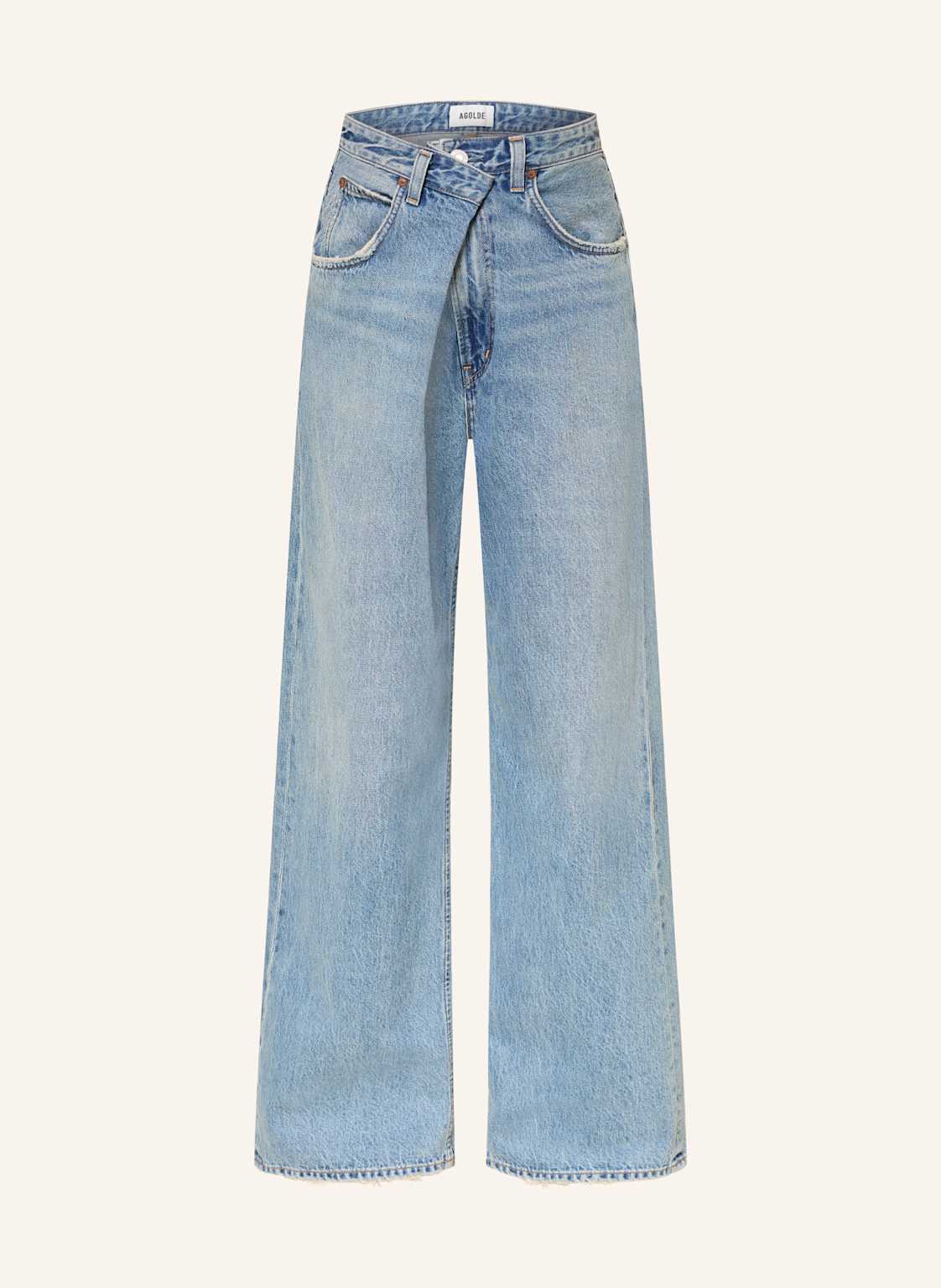 Agolde Wide Leg Jeans Vana blau von AGOLDE