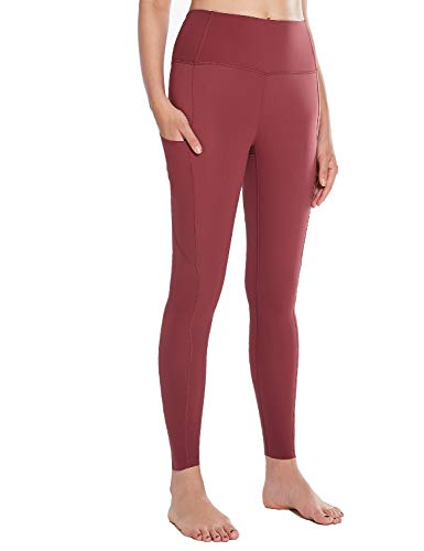 AGONVIN Workout Leggings für Frauen High Waisted Yoga Pants mit Tasche Tummy Control Active Tights - 25" Savanne_mit Tasche L AGONVIN Workout Leggings für Frauen High Waisted Yoga Pants mit Tasche Tummy Control Active Tights - 25" Savanne_mit Tasche L von AGONVIN