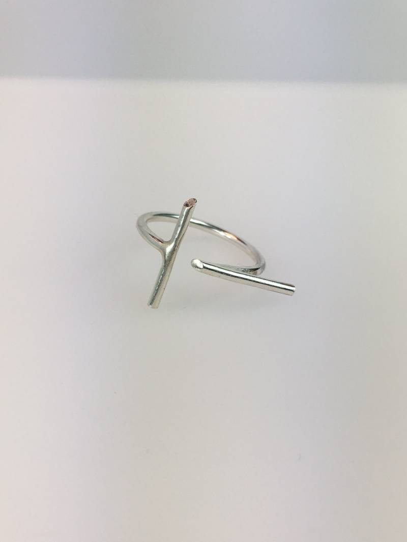 Splitter Modern Minimal Linien Ring-Gold Statement Ring-Damen Geschenk Splitter Modern Minimal Linien Ring-Gold Statement Ring-Damen Geschenk von AGOSTUDIO