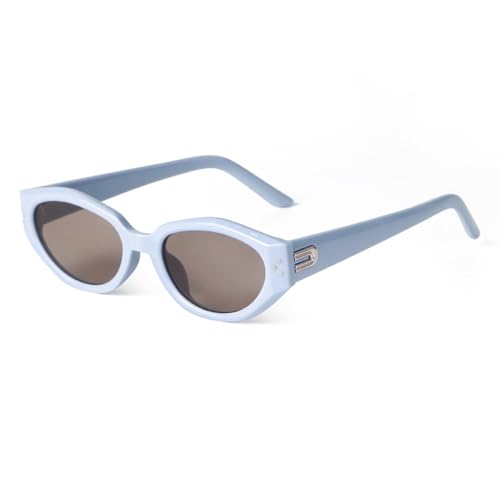 AGRIEVE Modische Cat-Eye-Sonnenbrille für Damen, Cateye-Rahmen, Sonnenbrille für Herren, Schatten, Brille, weiblich, UV400, C6, Einheitsgröße von AGRIEVE