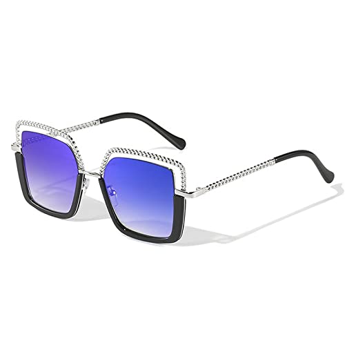 AGRIEVE Sonnenbrillen für Damen, mit Kette, aus Legierung, für Herren, Sonnenschutz, Mädchen, UV400, 6, Einheitsgröße von AGRIEVE