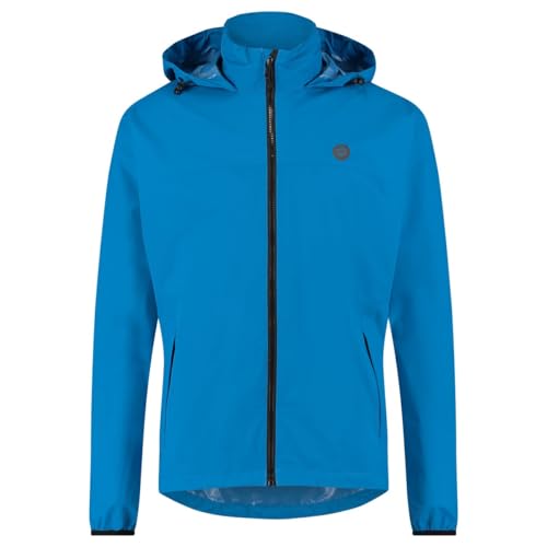 AGU GO Essential Regenjacke Damen & Herren, Fahrradjacke Wasserdicht & Winddicht, Atmungsaktiv, Reflektierend, Unisex, XXL, Blue AGU GO Essential Regenjacke Damen & Herren, Fahrradjacke Wasserdicht & Winddicht, Atmungsaktiv, Reflektierend, Unisex, XXL, Blue von AGU