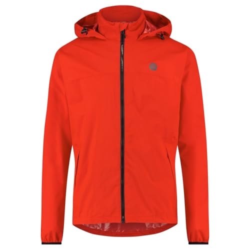 AGU GO Regenjacke Essential Unisex - Rot - XXL von AGU