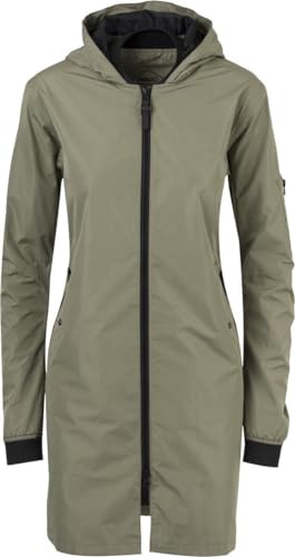 AGU Langer Bomberjacke Urban Outdoor Femme | mit Reflektoren | Grün | XL von AGU