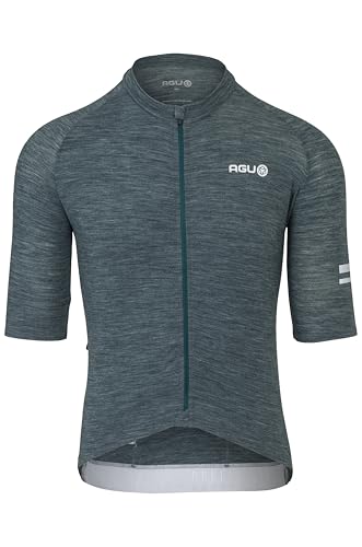 AGU Merino Radtrikot Performance Herren - Deep Sea Green - XXL von AGU