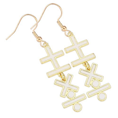 Mathe Lehrer Geschenke für Frauen Ohrringe Beste Lustige Niedliche Mathematik Symbol Ohrringe Artikel Lustige Mathematik Ohrringe Edelstahl Achat von AHAETH