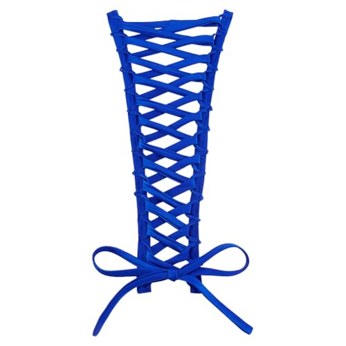 AHANDMAKER Korsett Rücken Set Für Damen Ersatz Reißverschluss Für Hochzeitskleid Verstellbares Korsett Set Zum Schnüren Für Brautkorsett Ballkleid Riemen Blau von AHANDMAKER