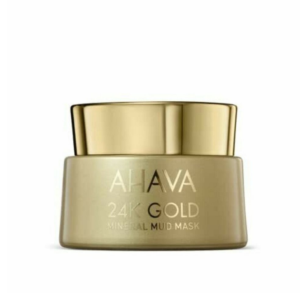 AHAVA Gesichtsmaske 24K Gold Mineral Illuminating Mud Mask für das Gesicht 50 ml von AHAVA