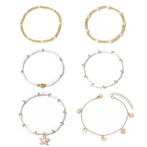 AHEJIOO fußkettchen, fußkette, fußkettchen gold AHEJIOO fußkettchen, fußkette, fußkettchen gold von AHEJIOO