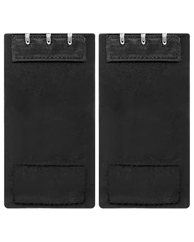 AHENCON Bodyverlängerung für Damen, 2 Haken, verstellbarer Schritthaken, fügen Sie Länge zu Shapewear Body hinzu, Schwarz (2 Stück, 3 Haken, 10,2 cm Länge) von AHENCON