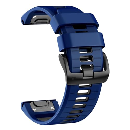 AHGDDA 26 mm Uhrenarmband für Garmin Fenix 7X Pro/Fenix 7X/Fenix 6X Pro/Fenix 6X/Fenix 5X/Fenix 3, Silikon QuickFit 26 mm, Ersatz für Garmin Descent MK3i 51 mm/Epix Pro 51 mm/TACTIX 7, Einheitsgröße AHGDDA 26 mm Uhrenarmband für Garmin Fenix 7X Pro/Fenix 7X/Fenix 6X Pro/Fenix 6X/Fenix 5X/Fenix 3, Silikon QuickFit 26 mm, Ersatz für Garmin Descent MK3i 51 mm/Epix Pro 51 mm/TACTIX 7, Einheitsgröße von AHGDDA