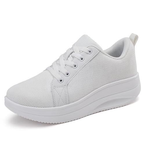 AHICO Damen Slip On Leicht Sportschuhe Atmungsaktiv Turnschuhe Outdoor Running Sneakers Straßenlaufschuhe Confort Freizeitschuhe Mesh AHICO Damen Slip On Leicht Sportschuhe Atmungsaktiv Turnschuhe Outdoor Running Sneakers Straßenlaufschuhe Confort Freizeitschuhe Mesh von AHICO