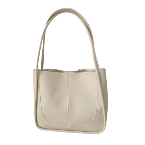 AHIOJEGX Ledertasche Damen Damen Retro Single Oulder Tote Bag Pendlertasche Weiches PU-Leder Magnetverschluss(Color 2) von AHIOJEGX