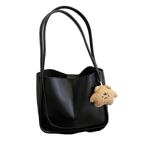 AHIOJEGX Ledertasche Damen Damen Retro Single Oulder Tote Bag Pendlertasche Weiches PU-Leder Magnetverschluss(Color 5) von AHIOJEGX