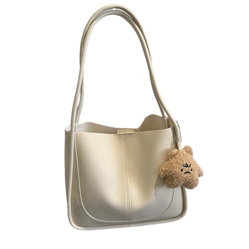 AHIOJEGX Ledertasche Damen Damen Retro Single Oulder Tote Bag Pendlertasche Weiches PU-Leder Magnetverschluss(Color 6) von AHIOJEGX